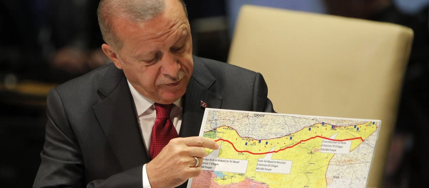 Απειλές Ερντογάν: «Αν η βόρεια Συρία δεν καθαρίσει από τους Κούρδους θα την καθαρίσουμε μόνοι μας, χωρίς την Ρωσία»
